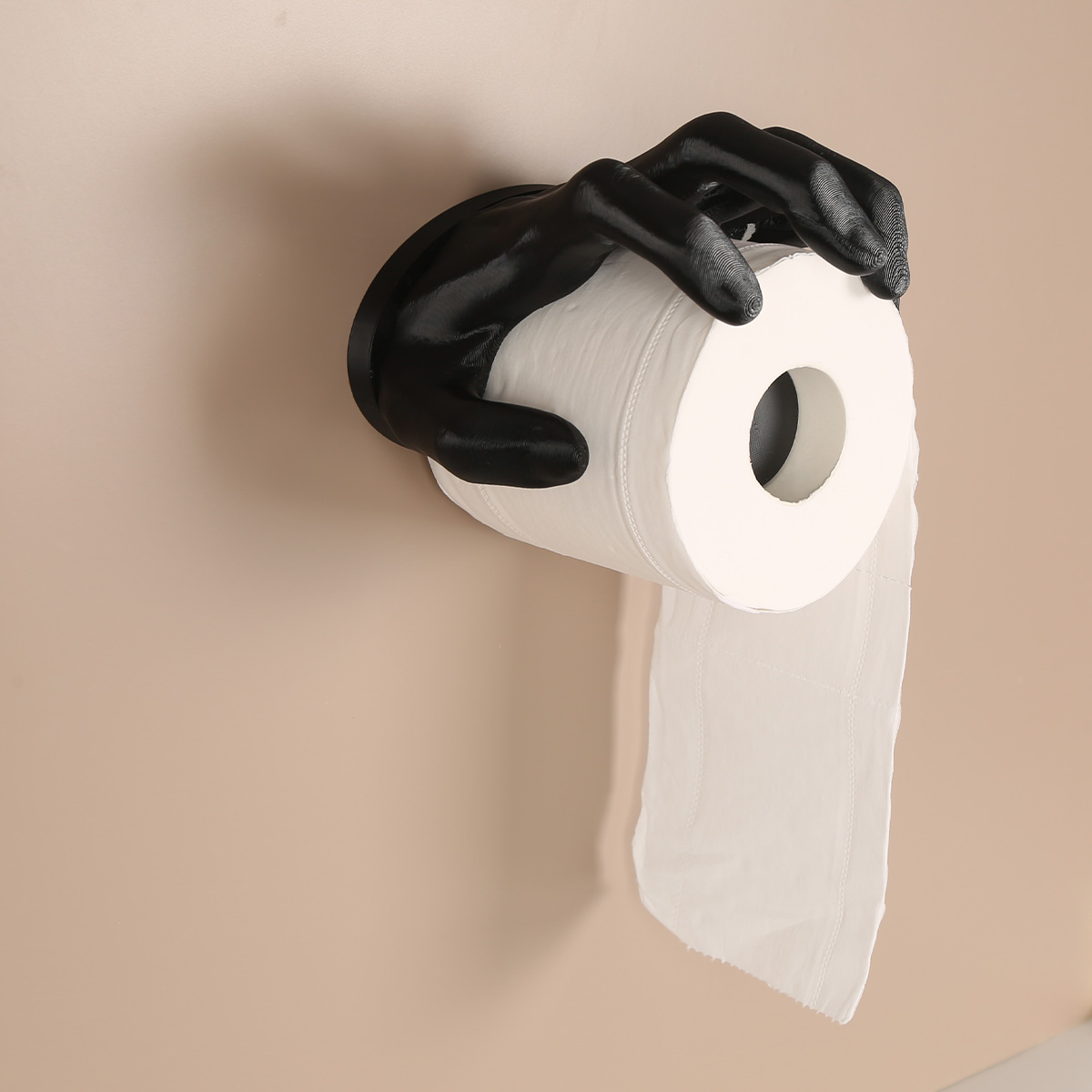 Home Toilet Bathroom Design - กล่องใส่กระดาษชำระลายมือแม่มดสีดำสไตล์โกธิค 1 ชิ้น ของตกแต่งห้องน้ำ ดีไซน์สร้างสรรค์ ของตกแต่งบ้านสำหรับวันฮาโลวีน