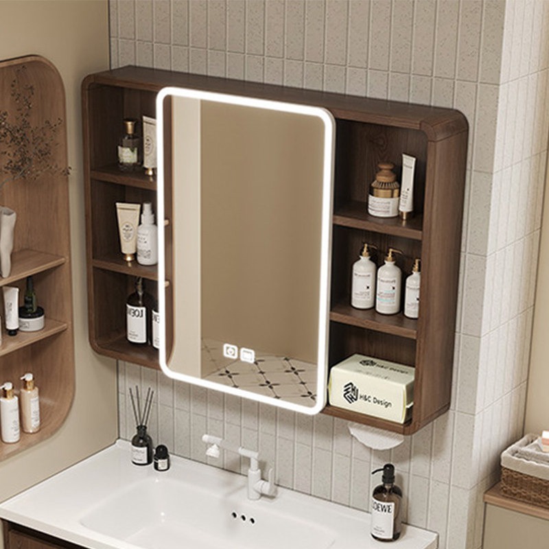 Home Toilet Bathroom Design - ตู้ห้องน้ำแบบมีกระจก ชั้นวางของ ประหยัดพื้นที่ มุมห้อง ดีไซน์ทันสมัย ตู้เก็บของสไตล์จีน