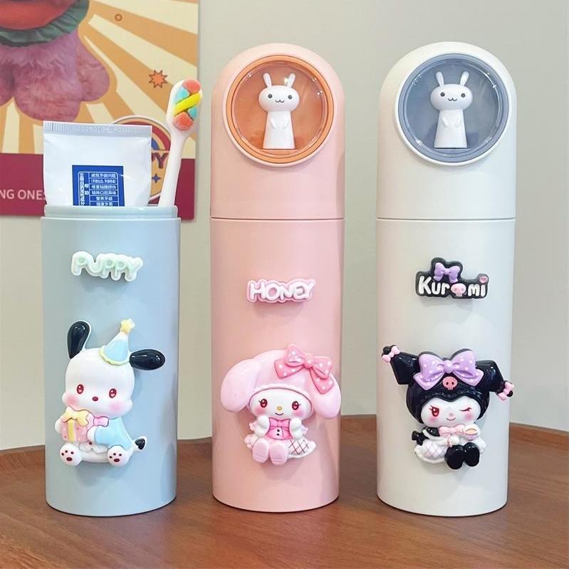 Home Edit Bathroom Storage - แก้วล้างปากพกพา Sanrio Travel Wash Cup สำหรับเด็ก