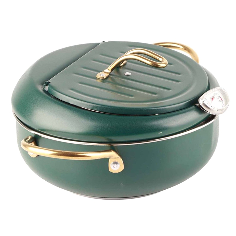 หม้อทอดพร้อมเทอร์โมมิเตอร์ กระ - Home Kitchen & Bathroom บทวิจารณ์และราคา