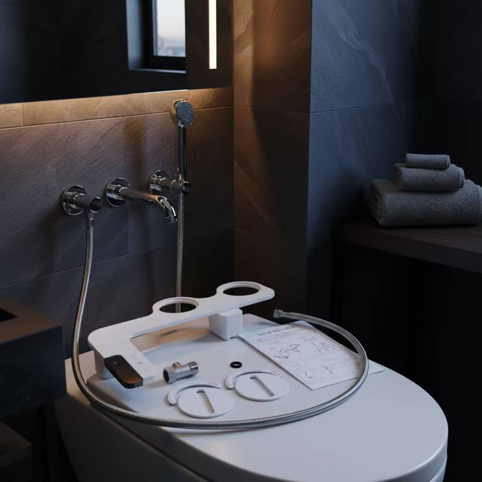บิเดต์พร้อมแผงควบคุมด้านข้าง ด - Home Toilet Bathroom Design บทวิจารณ์และราคา