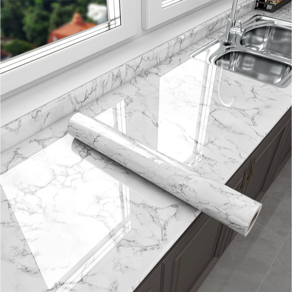สติกเกอร์ติดผนังกันน้ำพีวีซี s - Home Bathroom Wallpaper บทวิจารณ์และราคา