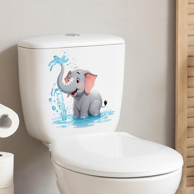 【HG】สติกเกอร์ติดห้องน้ำลายทะเล - Home Toilet Bathroom Design บทวิจารณ์และราคา
