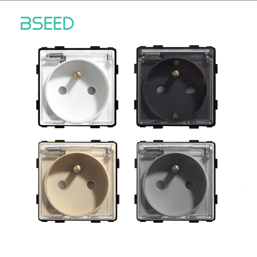 Bseed เสียบปลั๊กไฟฝรั่งเศสพร้อ - Home Outlet Bathroom บทวิจารณ์และราคา