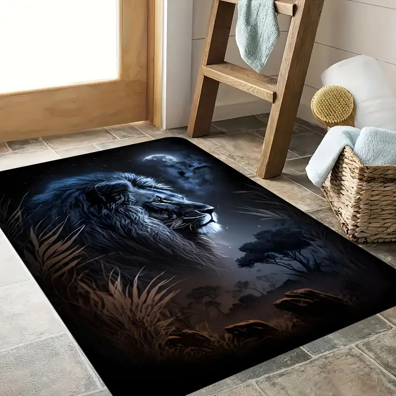 พรมปูพื้นลายสิงโต Starry Night - Home Toilet Bathroom Design บทวิจารณ์และราคา