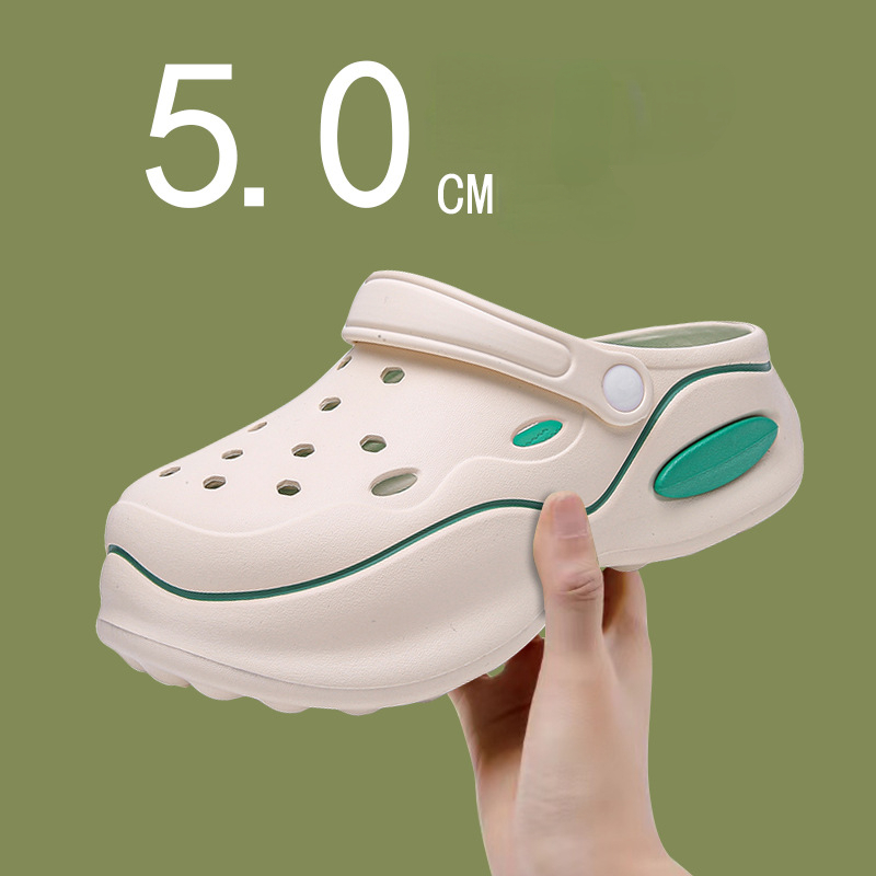 รองเท้าแตะผู้หญิงใส่ในบ้าน5ซม. - Home Outside Bathroom บทวิจารณ์และราคา