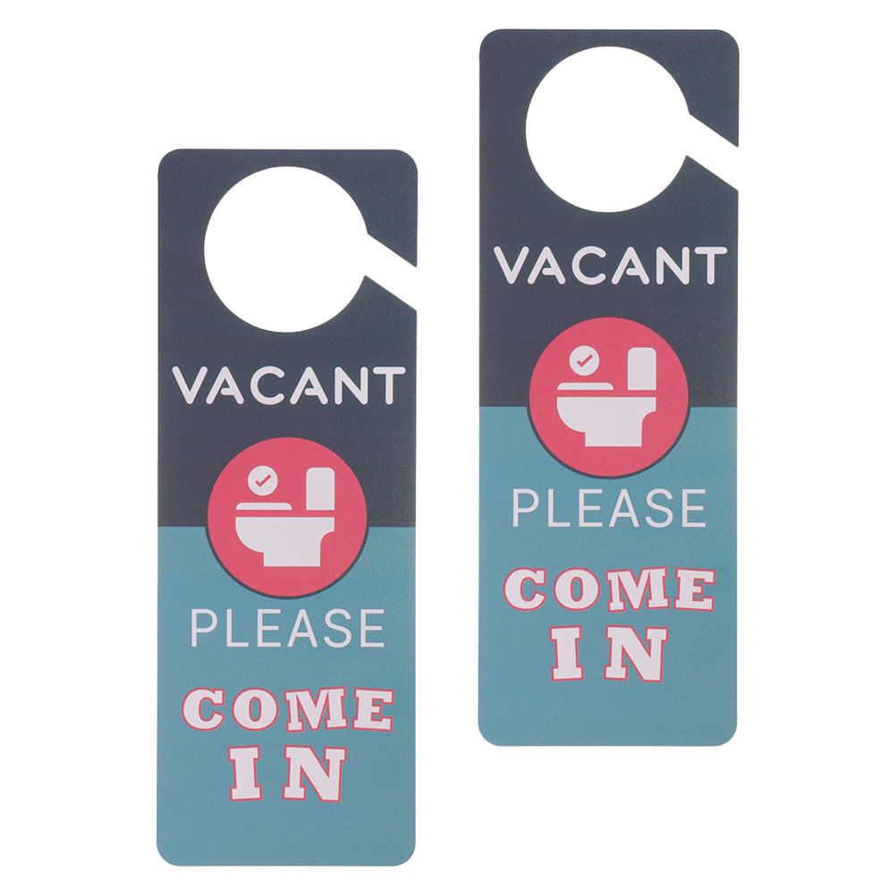 ป้ายแขวนประตูห้องน้ำ 2 ชิ้น ป้ - Home Bathroom Occupied Sign บทวิจารณ์และราคา