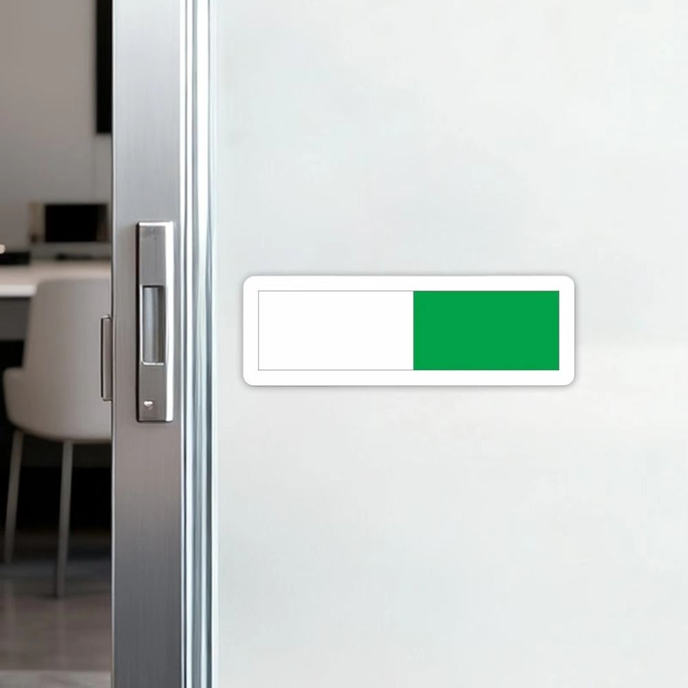 ป้ายแสดงสถานะห้องน้ำอะคริลิกทน - Home Bathroom Occupied Sign บทวิจารณ์และราคา