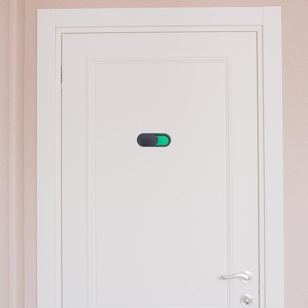 ป้ายอะคริลิคแบบเลื่อนเปิด-ปิด  - Home Bathroom Occupied Sign บทวิจารณ์และราคา
