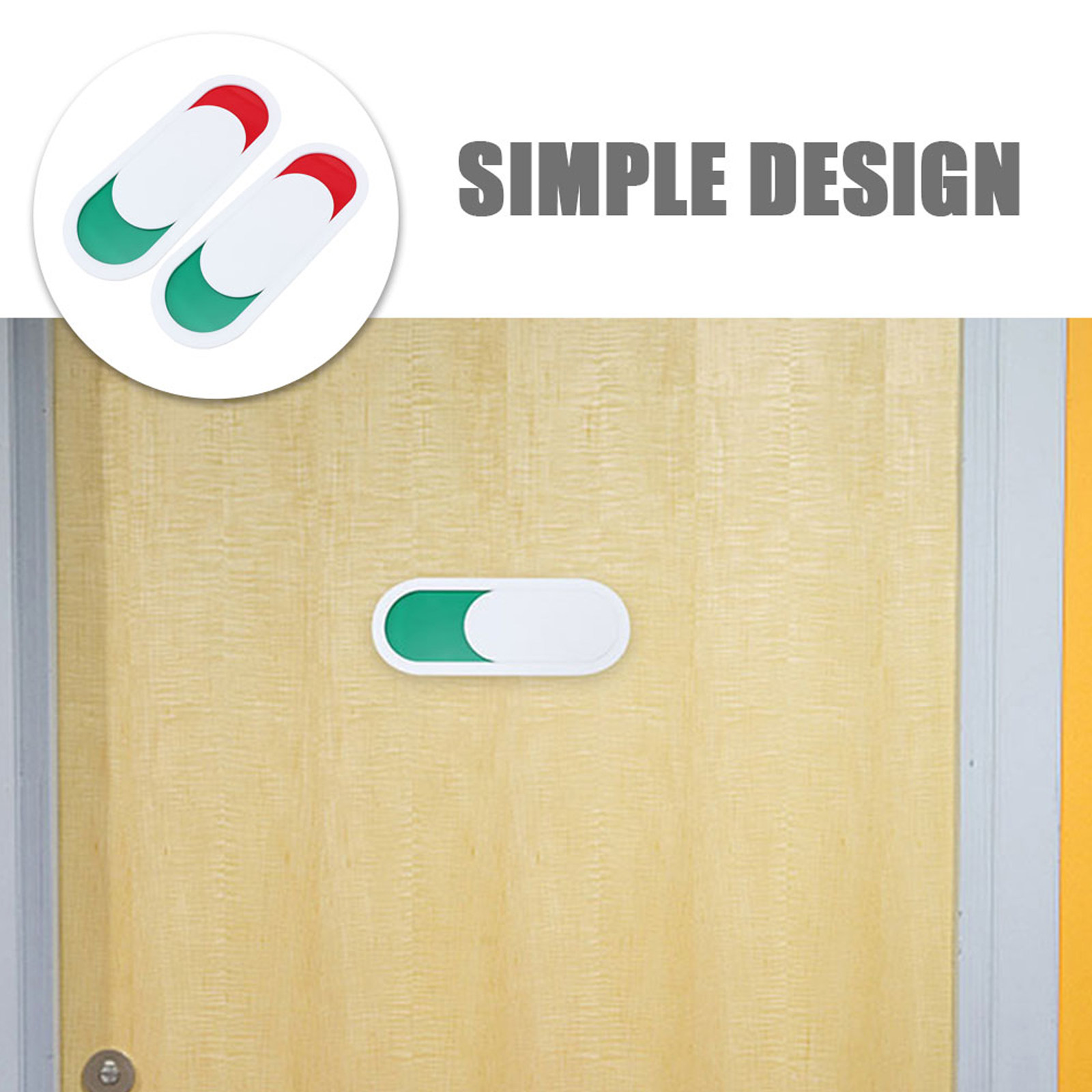 ป้ายแสดงสถานะว่าง/มีคนใช้ 2 ชิ - Home Bathroom Occupied Sign บทวิจารณ์และราคา