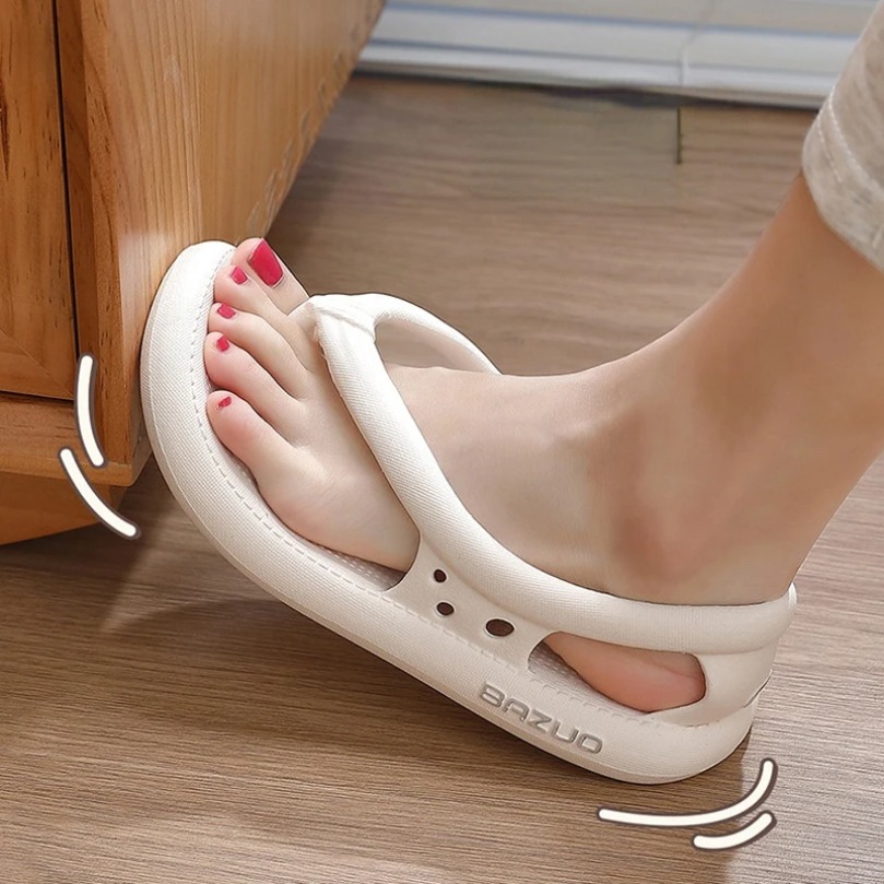 รองเท้าแตะผู้หญิง รองเท้าลำลอง - Home Outside Bathroom บทวิจารณ์และราคา
