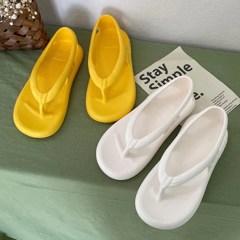 รองเท้าแตะผู้หญิง รองเท้าลำลอง - Home Outside Bathroom บทวิจารณ์และราคา