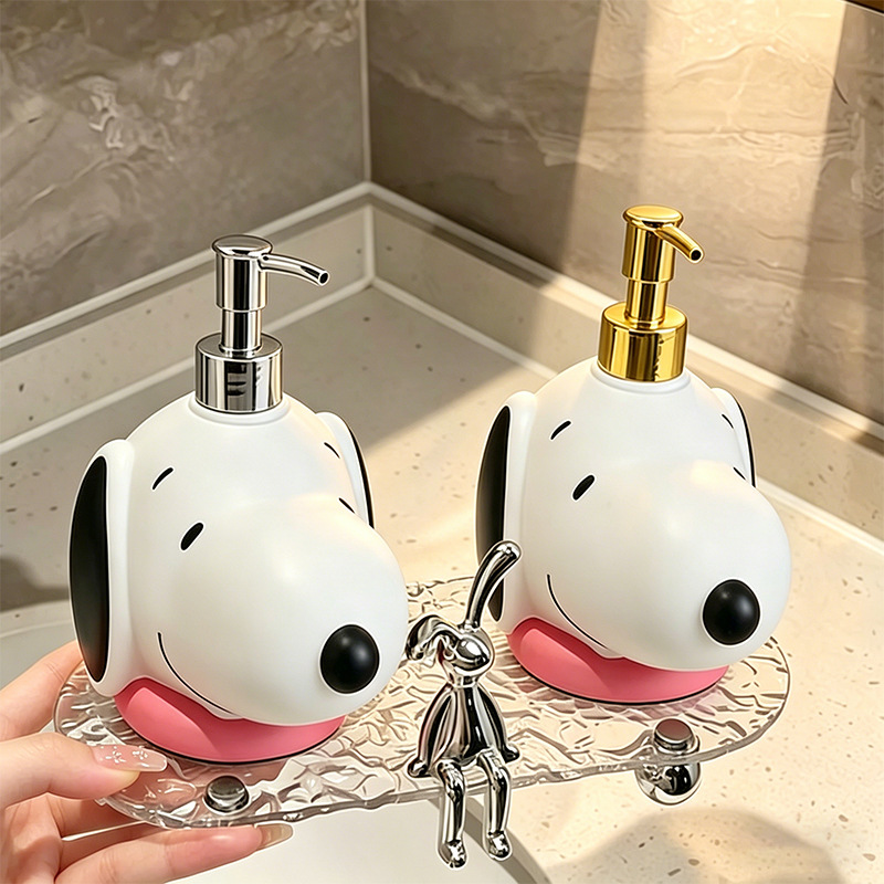 ขวดจ่ายสบู่การ์ตูนคาวาอิ สนูปป - Japan Bathroom.Home บทวิจารณ์และราคา