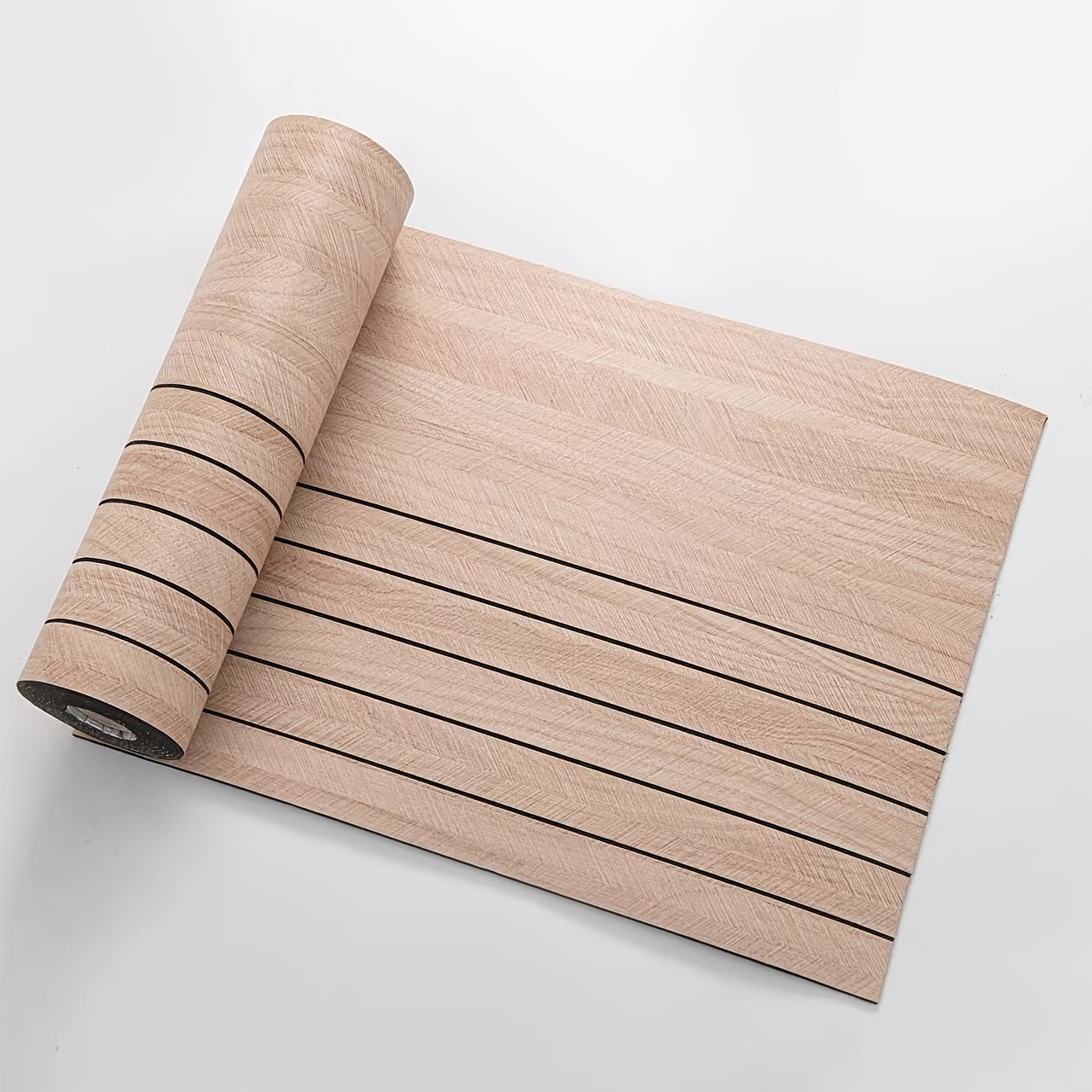 วอลเปเปอร์ลายไม้ 3 มิติ หนาพิเ - Home Bathroom Wallpaper บทวิจารณ์และราคา